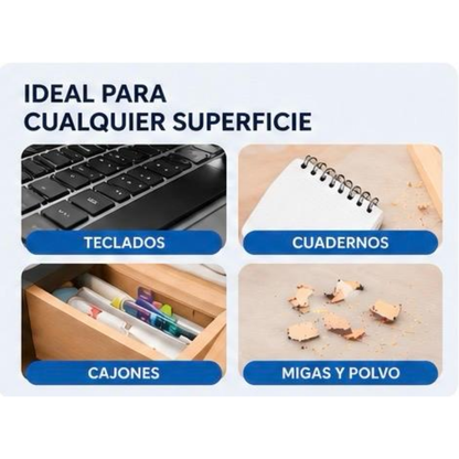 Aspiradora robot de escritorio